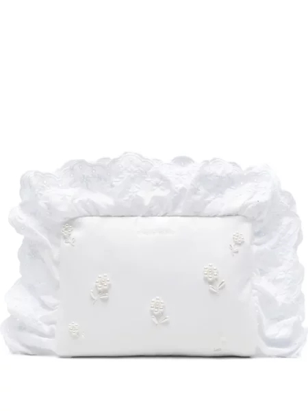 Geantă plic Simone Rocha alb