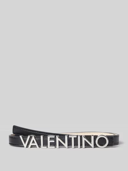 Valentino Bags pasek skórzany BELTY czarny