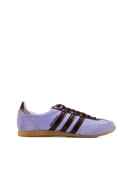 Sneakersy Adidas skórzane fioletowe