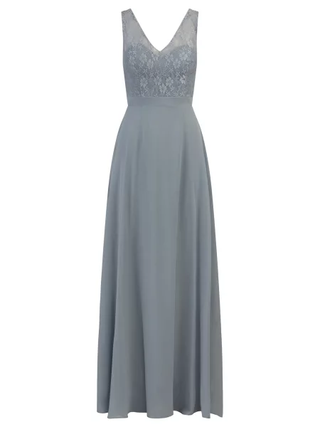 Kraimod Rochie de seară fumuriu albastru