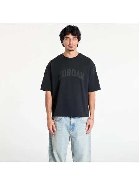 T-shirt Jordan Flight Essentials T-Shirt Black/ Black S μαύρο