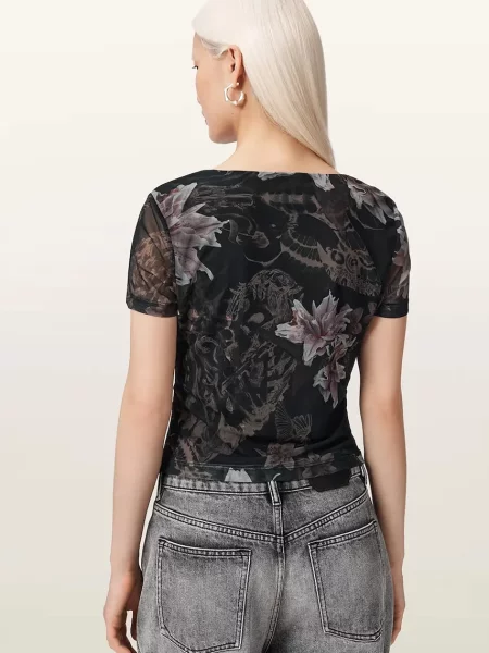 AllSaints блузка GABBY
