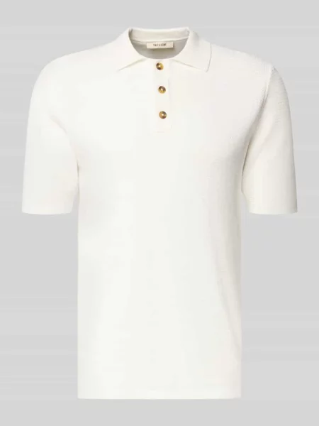 Koszulka polo o kroju regular fit z czystej bawełny model ‘ERIC’ Only & Sons białe