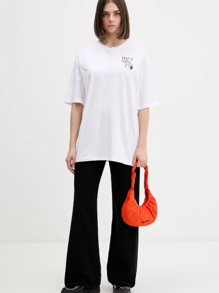 HUGO Blue kratka majica Oversized_Tee_B bela