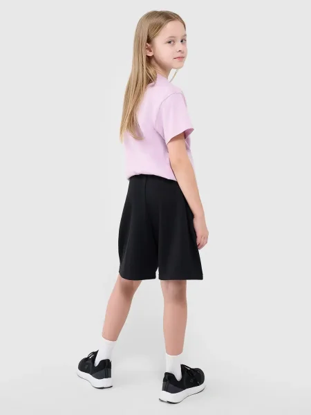 Pantaloni scurți copii 4f negru