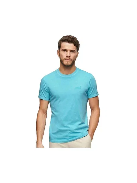 Tričko Superdry s autogramom modrá