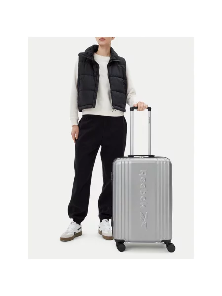 Reebok Walizka średnia Srebrny