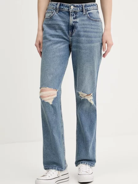 Kavbojke Hollister Co. modra