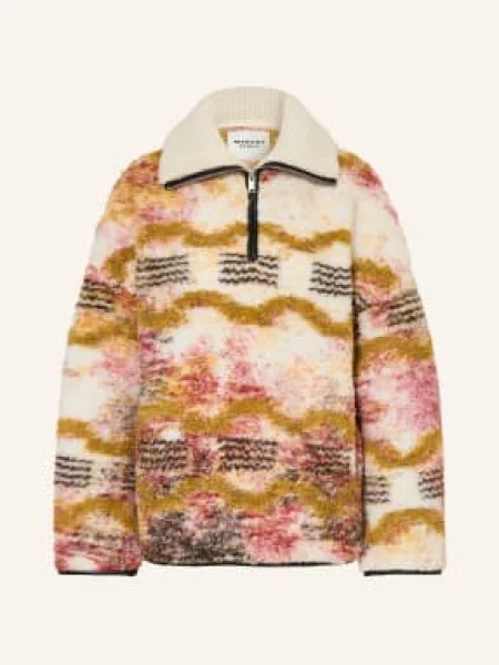 Marant Étoile Bluza Polarowa Marner weiss khaki