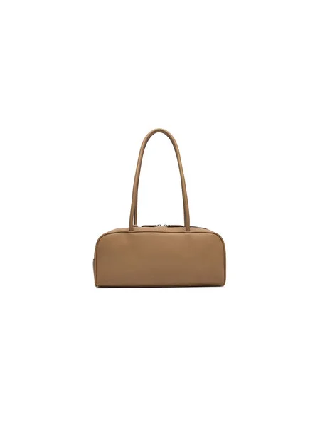 Crossbody kabelka Karl Lagerfeld hnedá