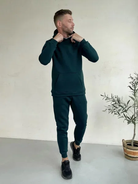 Спортивний костюм Merlini бавовна/еластан зелений