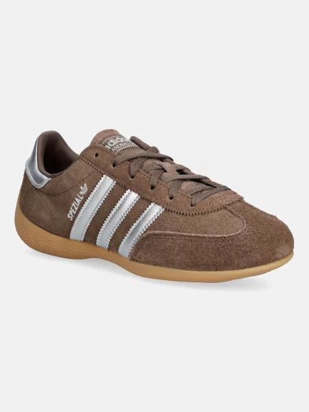 Adidas Originals Handball Spezial Lo Pro sneakers de damă din piele întoarsă maro