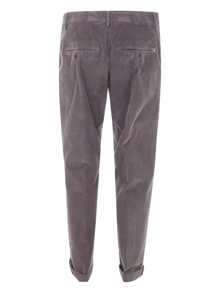 Pantaloni Dondup de catifea cord gri