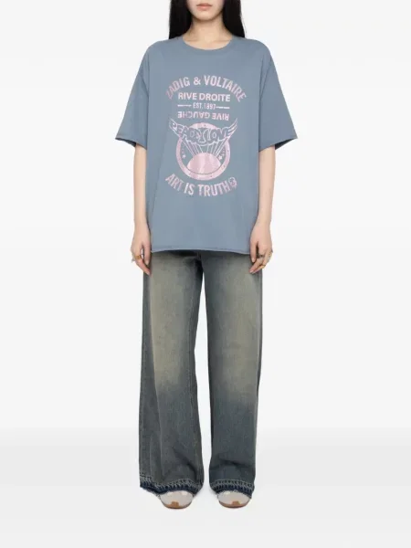 Tricou Zadig&voltaire albastru