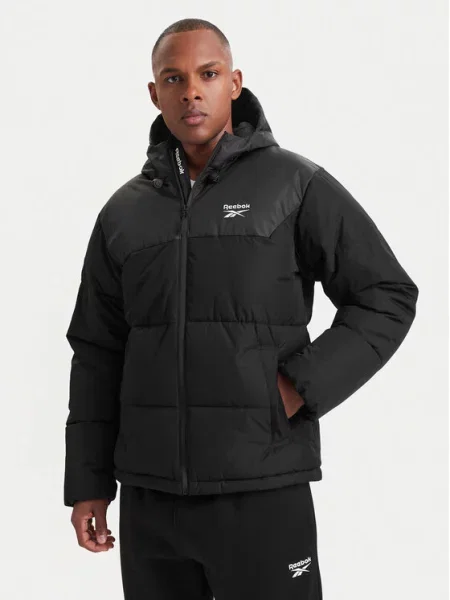 Reebok Geacă de iarnă negru