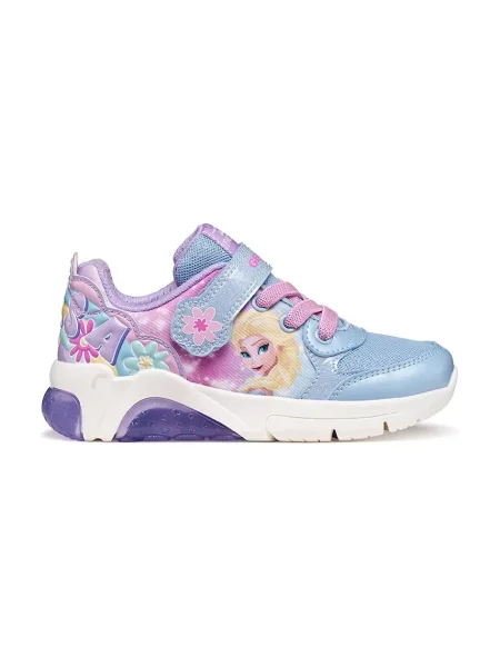 Geox Детски маратонки FADINLIGHT x Disney Princess синьо
