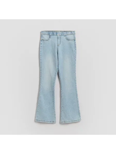 Reserved Flare jeggings kék