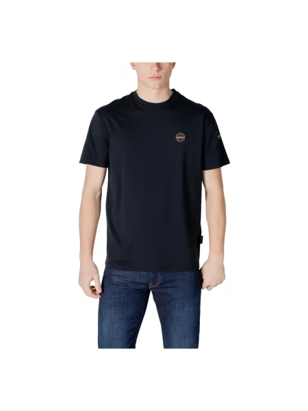 Koszulka Napapijri S-Badge black czarna