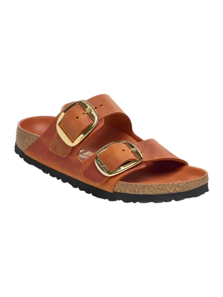 Klapki Birkenstock pomarańczowe