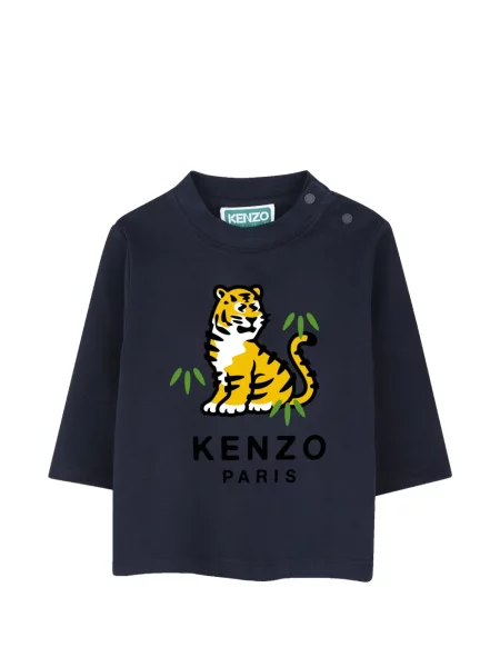 Koszulka dziecięca Kenzo niebieska
