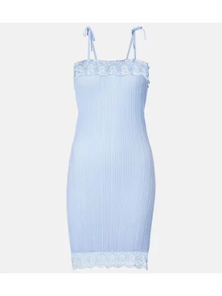 Rochie Chloé de lână albastru