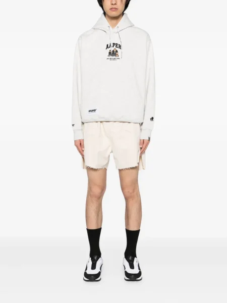 Hanorac cu glugă Aape By A Bathing Ape gri