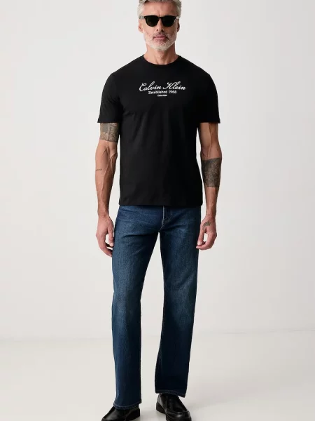 Calvin Klein Jeans tričko pánske čierna