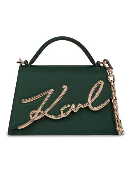 Geantă Karl Lagerfeld verde
