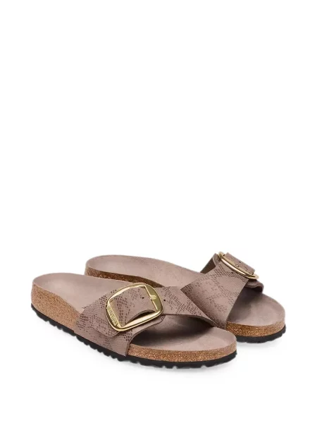 Sandale Birkenstock cu cataramă gri