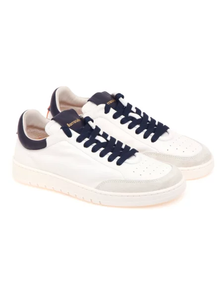 Sneakersy Barracuda skórzane białe