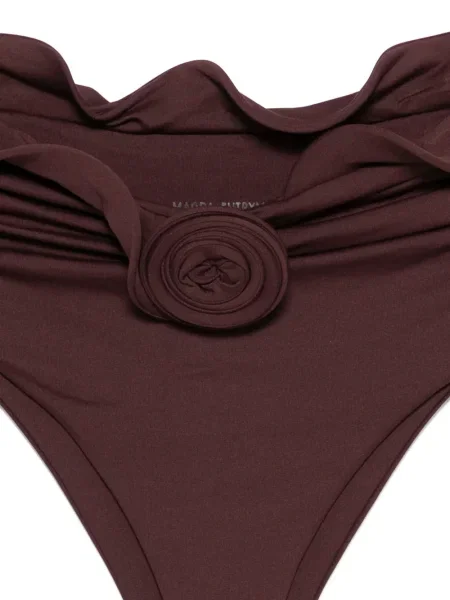 Bikini Magda Butrym cu model floral violet