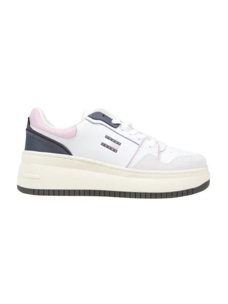 Sneakersy Tommy Jeans skórzane retro