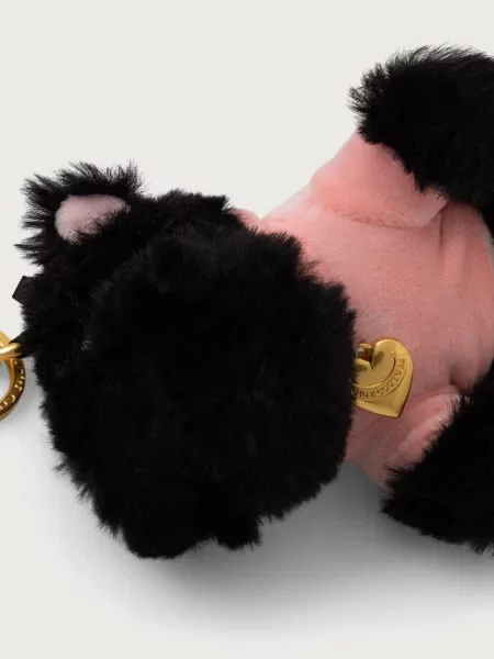 Juicy Couture obesek za ključe JUICY SCOTTIE DOG črna