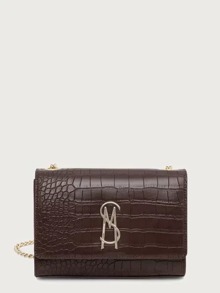 Steve Madden geantă crossbody pentru femei cu imitație de piele Bramonie maro