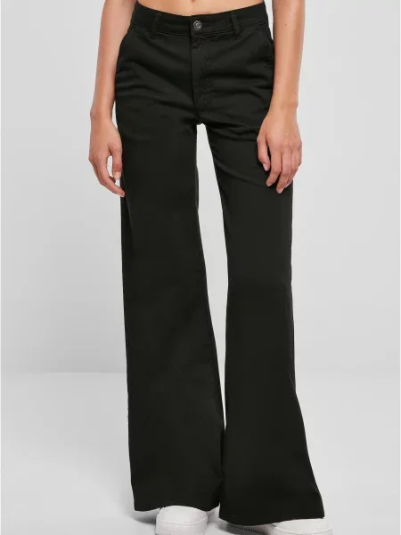 Urban Classics Nohavice denim čierny