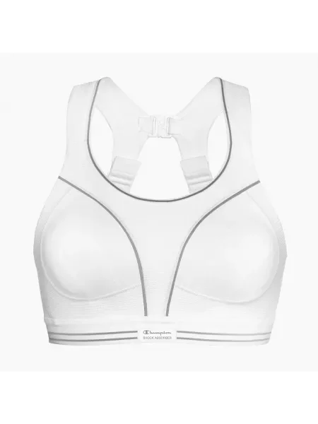 Biustonosz treningowy Shock Absorber Ultimate Run Bra white biały