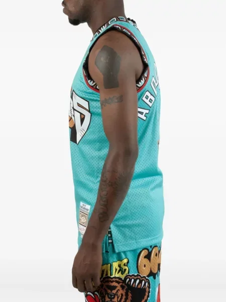 Cămașă Mitchell & Ness din jerseu albastru