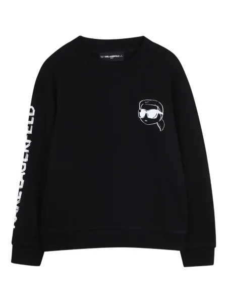Bluza dziecięca Karl Lagerfeld czarna