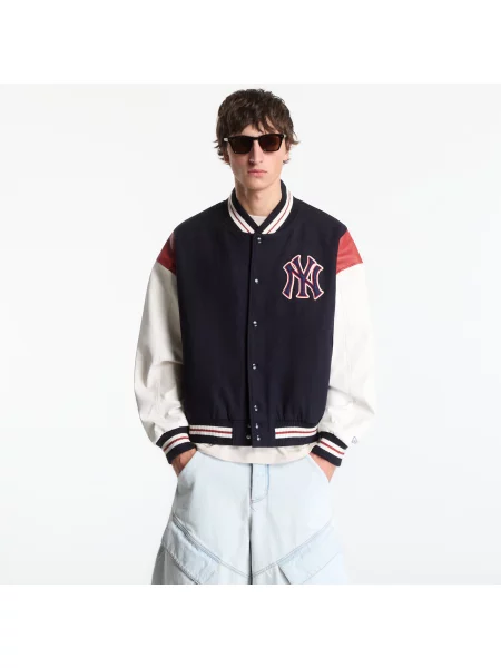 Μπουφάν New Era MLB Varsity Jacket New York Yankees UNISEX Navy S ναυτικό