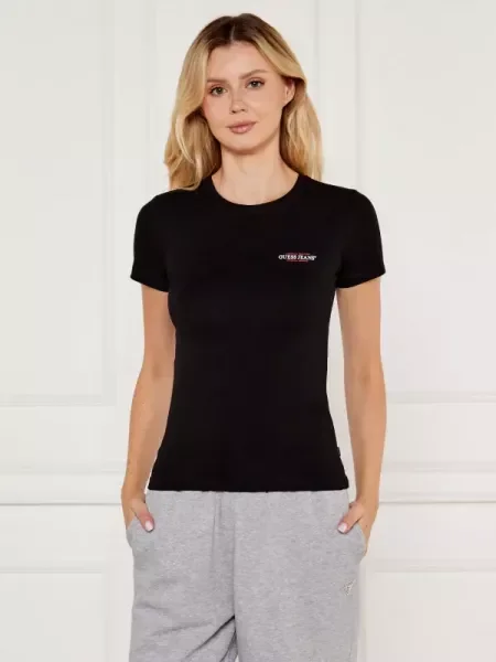 Guess Jeans Tricou negru