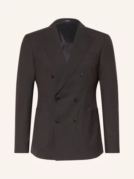 Joop! Oblekové Sako Heazy Slim Fit dark brown hnědé