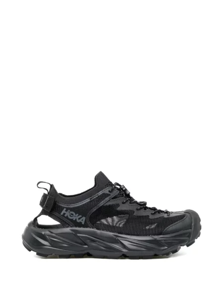 Sneakerși Hoka cu șireturi din dantelă negru