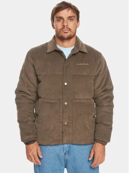 Prehodna jakna Quiksilver rjava