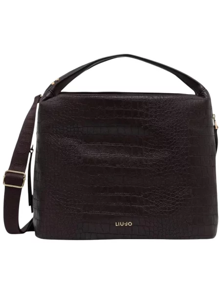 Geantă shopper Liu Jo din piele maro