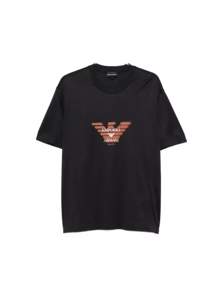 Koszulka Emporio Armani czarna