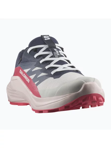 Кросівки для бігу Salomon Alphaglide GTX lunar rock/blue night/rouge red червоні