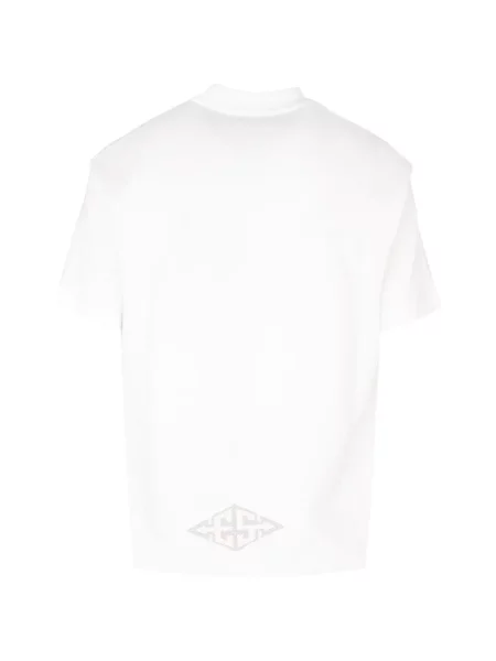 Tricou Exit Society cu imagine alb