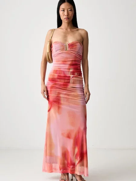 Bardot rochie bodycon STEPHANIE roz