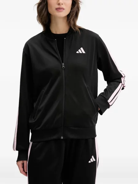 Τρέξιμο πλεκτός φούτερ Adidas με λεοπαρ μοτιβο μπλε