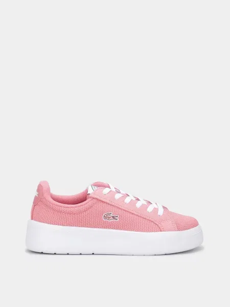 Кеды Lacoste розовые